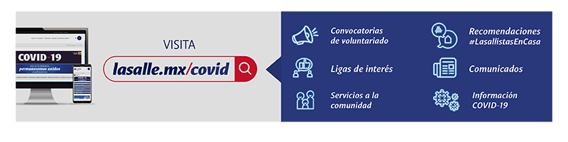 Visita lasalle.mx/covid